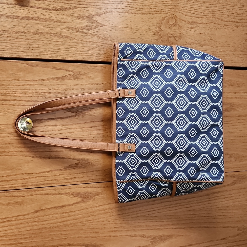 ThirtyOne Cindy Tote - Dotty Hexagon